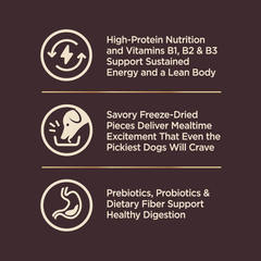 Wellness CORE+ (Formerly RawRev) Natural Grain Free Dry Dog Food, Wild Game Duck, Wild Boar & Rabbit with Freeze Dried Lamb