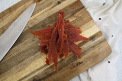 Cadet Gourmet Duck Breast Jerky Dog Treats, Healthy, Long-Lasting High-Protein Training Treats for Small & Large Dogs