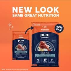 Canidae Pure Real Lamb, Goat & Venison Meals Recipe Adult Dry Dog Food