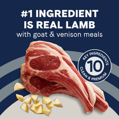 Canidae Pure Real Lamb, Goat & Venison Meals Recipe Adult Dry Dog Food