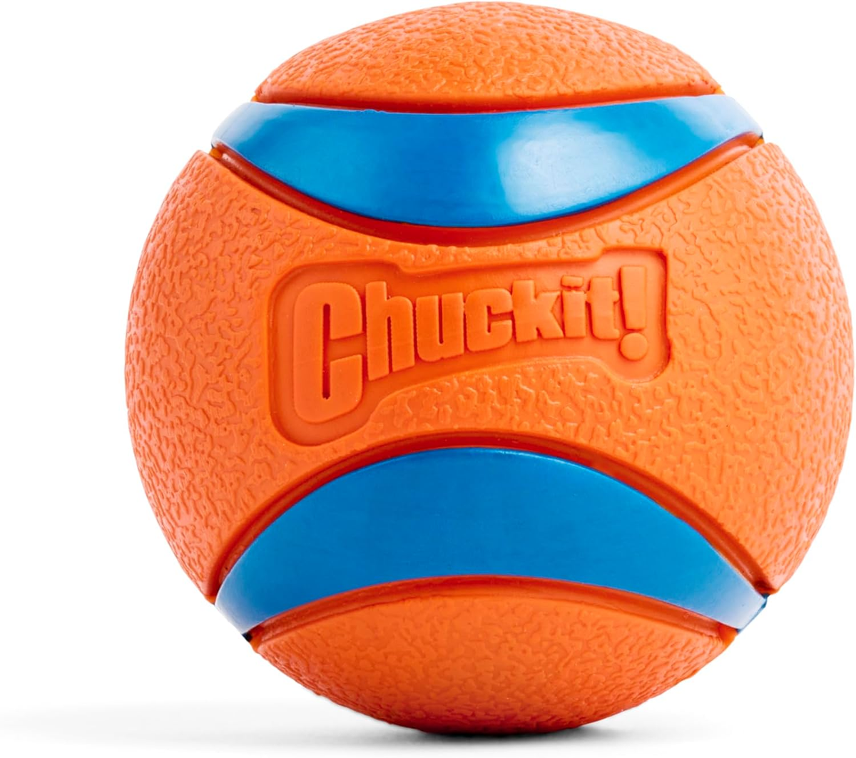 Chuckit! Ultra Ball Dog Toy -  For Dogs 60-100 lbs - Made from Durable Rubber - Super Bouncy - Floats in Water - 3-inch Diameter - Pack of 1