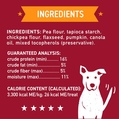 Cloud Star Wag More Bark Less Crunchy Grain Free Dog Treats, Pumpkin