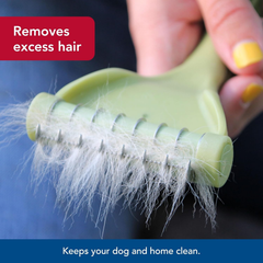 Coastal Pet - Safari - Shed Magic De-Shedding Tool for Dogs with Short to Medium Hair, No Color