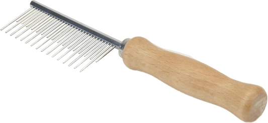 Coastal Pet Safari Dog Shedding Combs - Dog Shedding Brush for Dogs with Short and Long Hair - Different Sized Teeth for Undercoat Rake