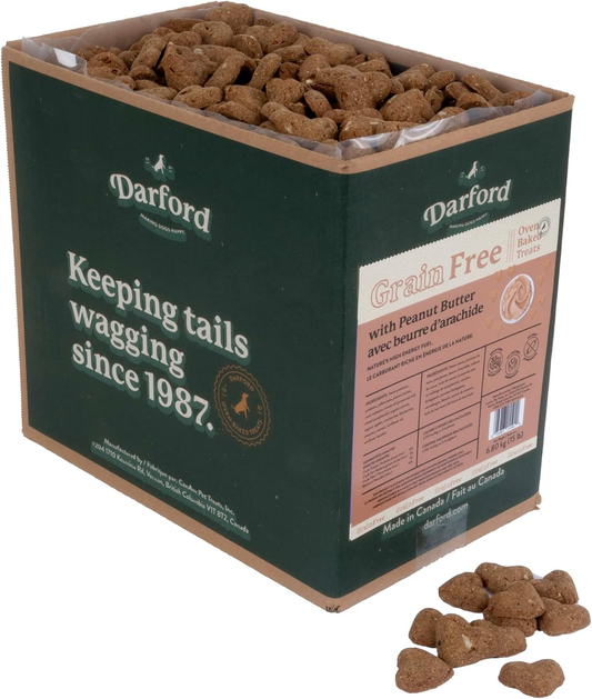 Grain Free Peanut Butter with Mixed Veggies Dog Treats