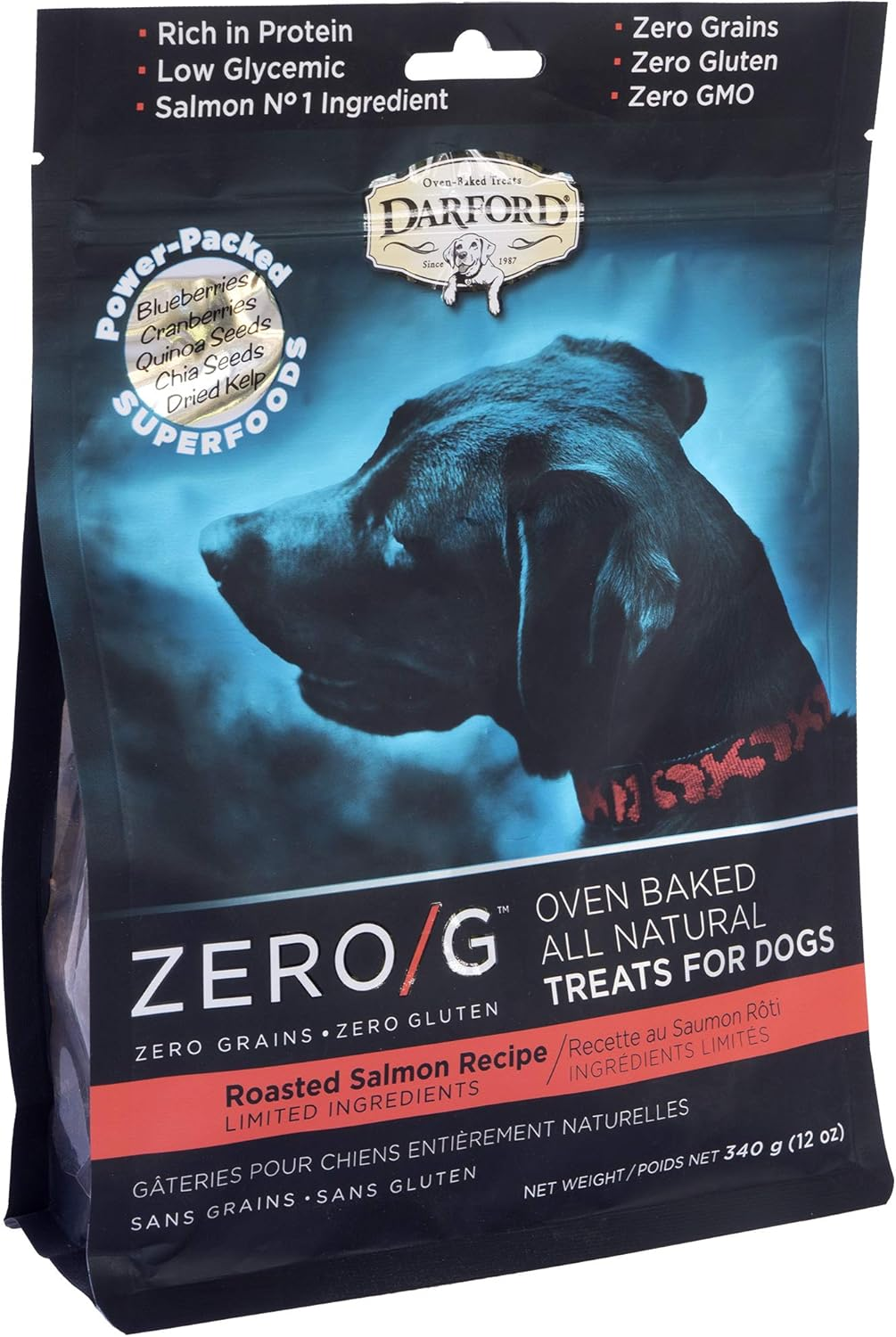 Zero/G Roasted Salmon Recipe Mini Dog Treats