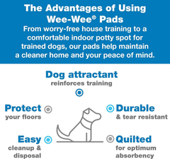Four Paws Wee-Wee Superior Performance Dog Pee Pads 1ea/22" X 23"