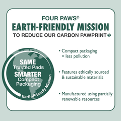 Four Paws Wee-Wee Superior Performance Unscented Little Pee Pads for Small Dogs, Leak-Proof Dog Housebreaking Potty Training Floor Protection