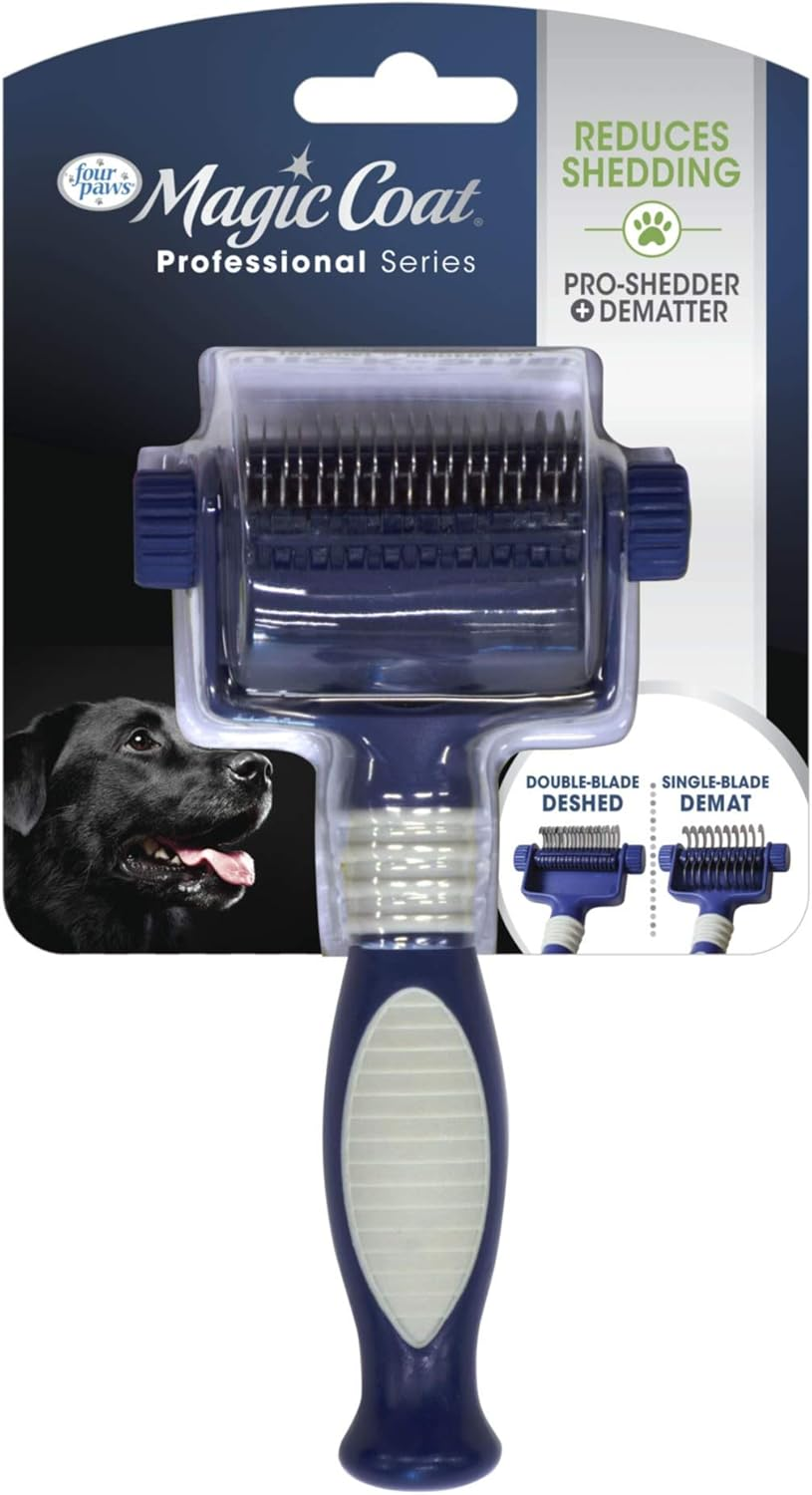 Magic Coat 2-in-1 Quick Shed Pet Grooming Tool