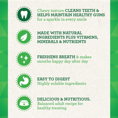 Greenies Original Regular Natural Dental Care Dog Treats