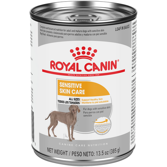 Royal Canin® Canine Care Nutrition™ Sensitive Skin Care Loaf in Sauce Canned Dog Food, 13.5 oz