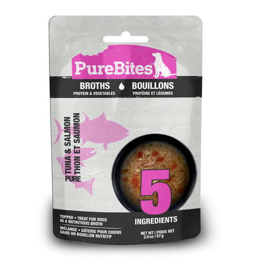 Dog Broths, Tuna & Salmon, 57g | 2.0oz