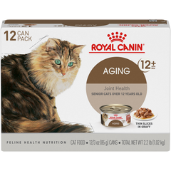 Royal Canin® Feline Health Nutrition™ Aging 12+ Thin Slices In Gravy Canned Cat Food, 3 oz, 12-Pack