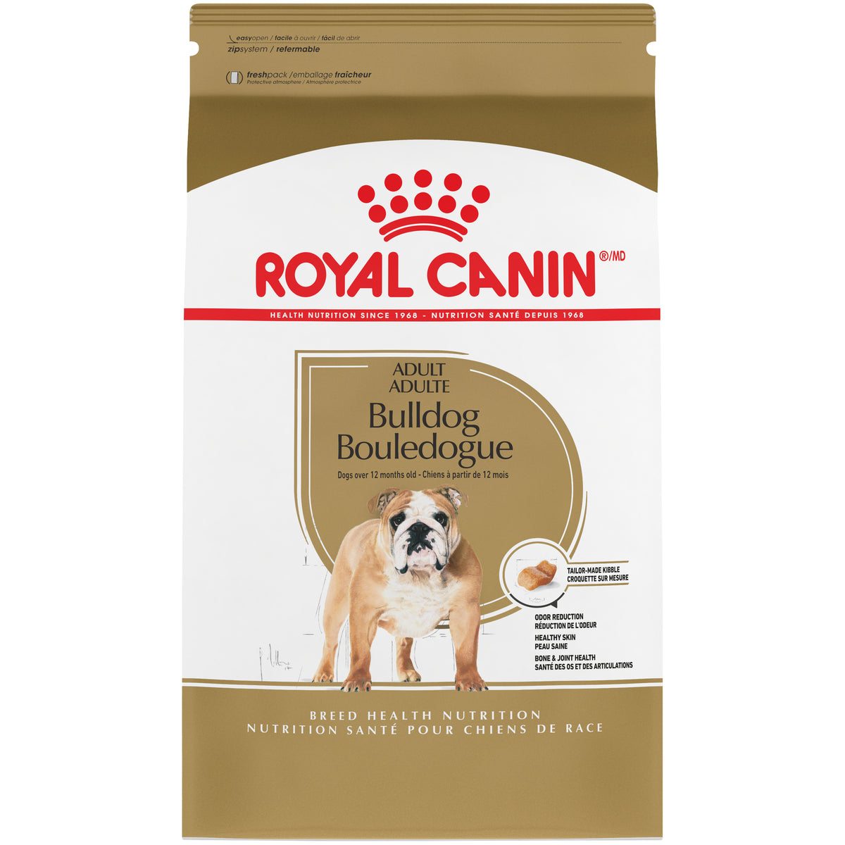 Royal Canin® Breed Health Nutrition® Bulldog Adult Dry Dog Food, 17 lb