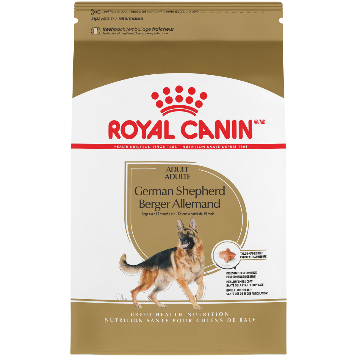 Royal Canin® Breed Health Nutrition® German Shepherd Adult Dry Dog Food, 17 lb