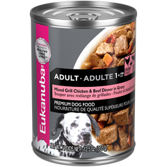 EUKANUBA™ Adult Mixed Grill Chicken & Beef Dinner in Gravy Canned Dog Food, 12.5 oz, case of 12