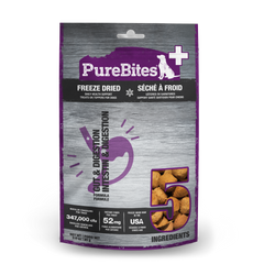 PureBites+ Dog Treats, Gut & Digestion, 85g | 3.0oz, Mid Size