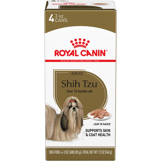 Royal Canin® Breed Health Nutrition® Shih Tzu Loaf In Sauce Dog Food, 3 oz, 4-pack