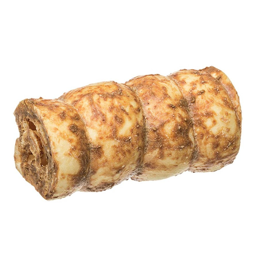 Redbarn All-Natural Beef Cheek Rolls for Dogs, Grain-Free Cow Cheeks are Naturally Rich in Collagen(Chicken & Carrot)