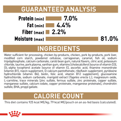 Royal Canin® Breed Health Nutrition® Dachshund Adult Loaf In Sauce Dog Food, 3 oz