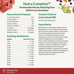 Nutra Complete Premium Beef Recipe Adult Dog Food 48 oz (1.36kg)