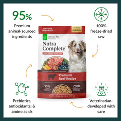 Nutra Complete Premium Beef Recipe Adult Dog Food 48 oz (1.36kg)