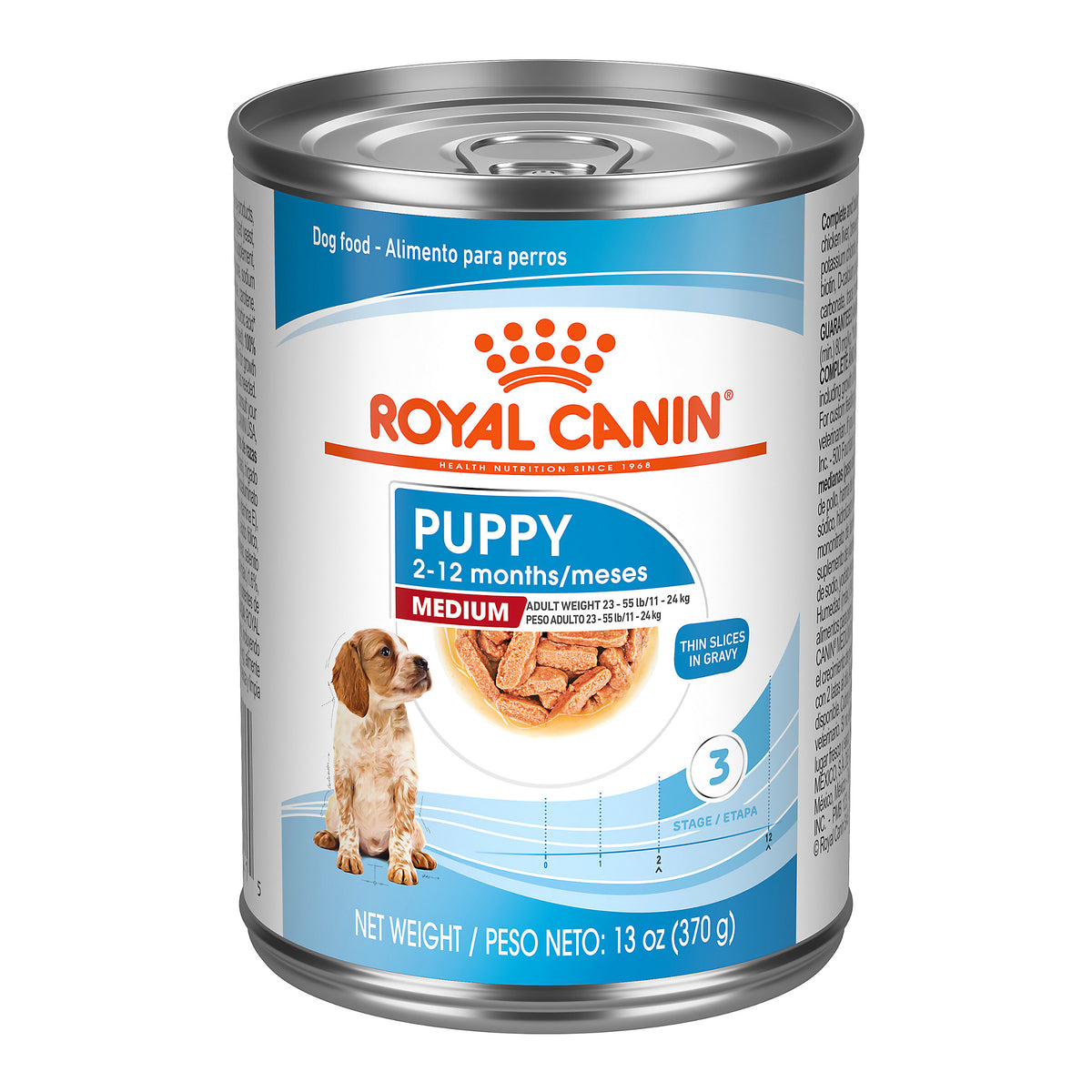 Royal Canin® Size Health Nutrition™ Medium Puppy Thin Slices in Gravy Wet Dog Food, 13 oz., Pack of 12