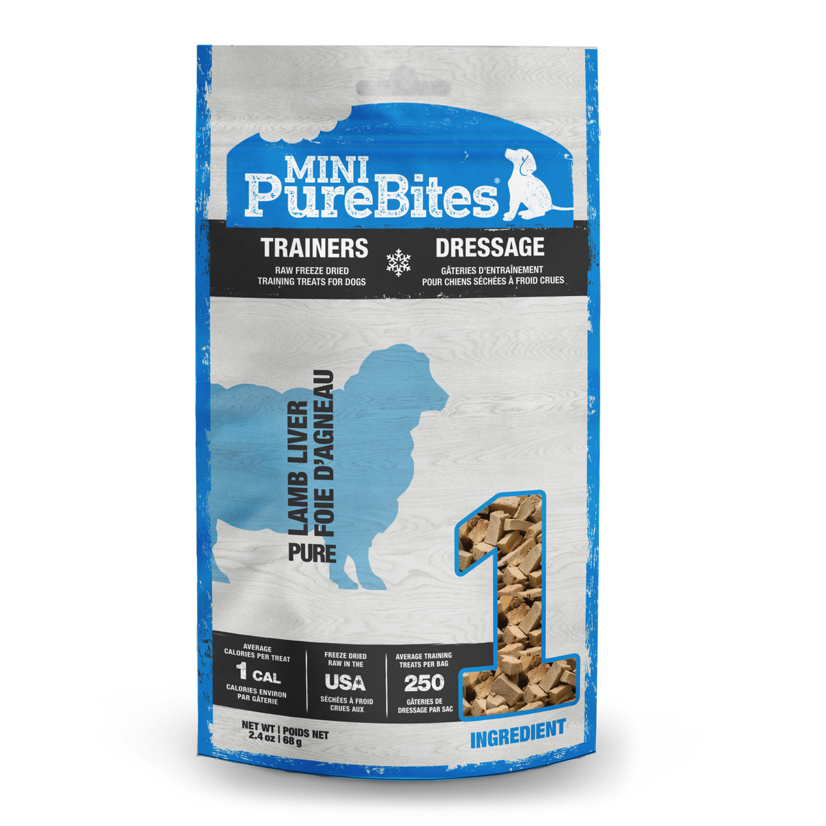 Mini-PureBites, Lamb Liver, 68g | 2.4oz