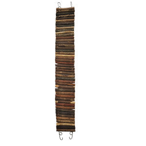 A & E Cages Natural Wooden Bendable Ladder/Bridge