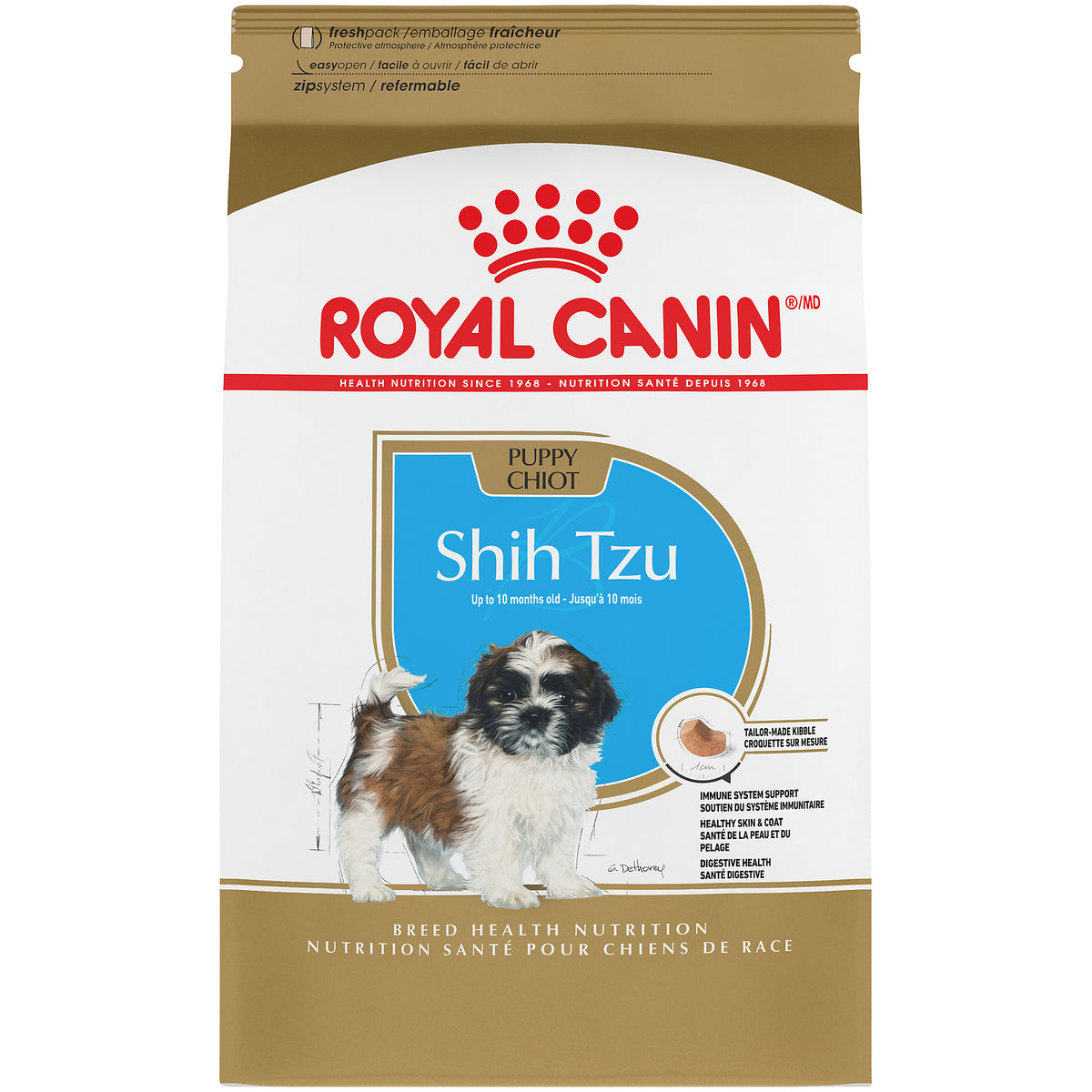 Royal Canin® Breed Health Nutrition® Shih Tzu Puppy Dry Dog Food, 2.5 lb