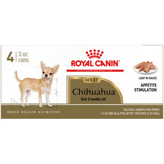 Royal Canin® Breed Health Nutrition® Chihuahua Adult Loaf In Sauce Dog Food, 3 oz, 4-pack