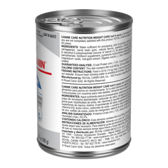 Royal Canin® Canine Care Nutrition™ Weight Care Loaf In Sauce Canned Dog Food, 13.5 oz