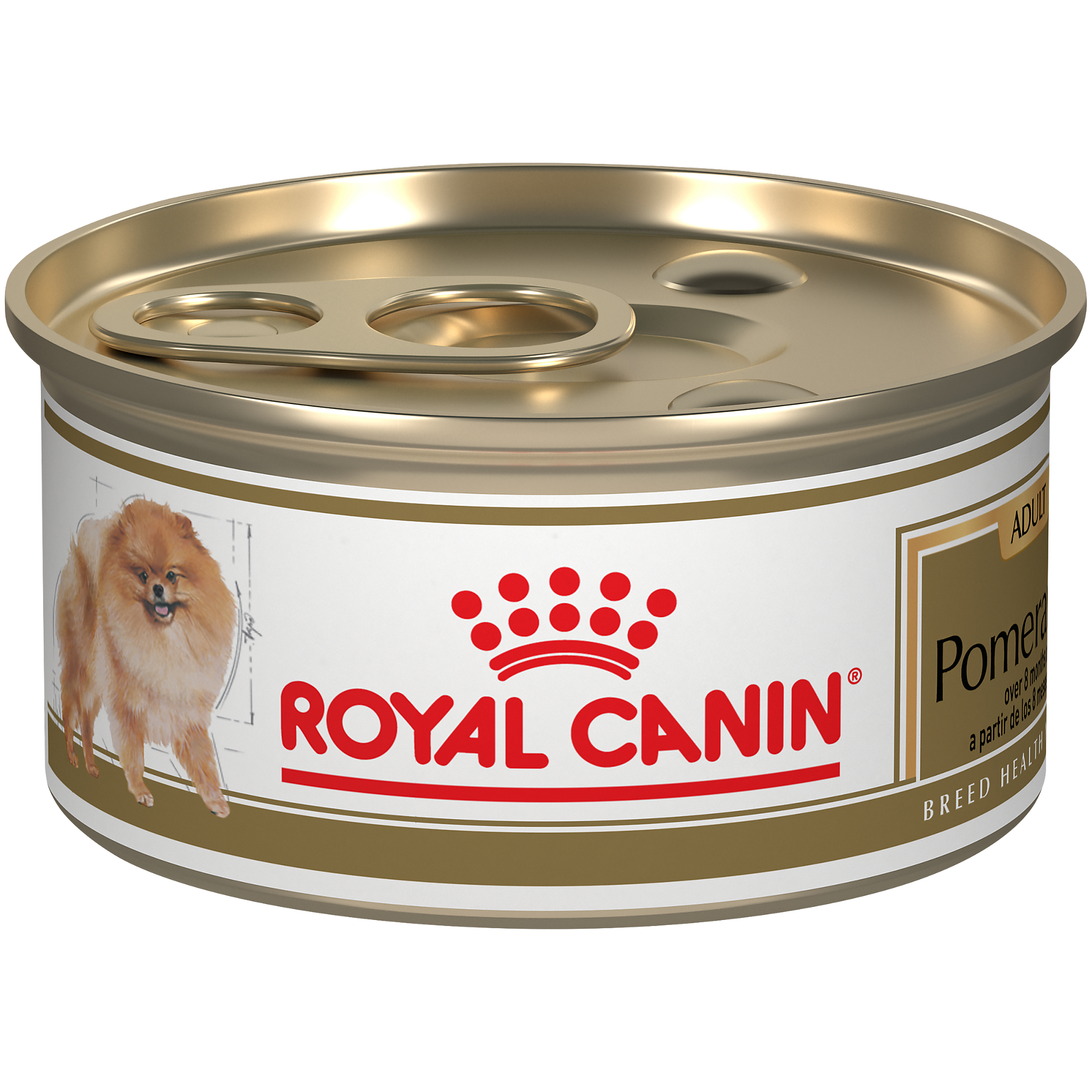 Royal Canin® Breed Health Nutrition® Pomeranian Adult Loaf in Sauce Canned Dog Food, 3 oz. can