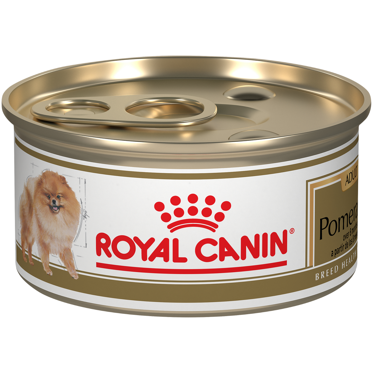 Royal Canin® Breed Health Nutrition® Pomeranian Adult Loaf in Sauce Canned Dog Food, 3 oz. can