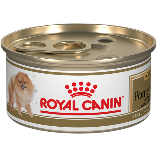 Royal Canin® Breed Health Nutrition® Pomeranian Adult Loaf in Sauce Canned Dog Food, 3 oz. can