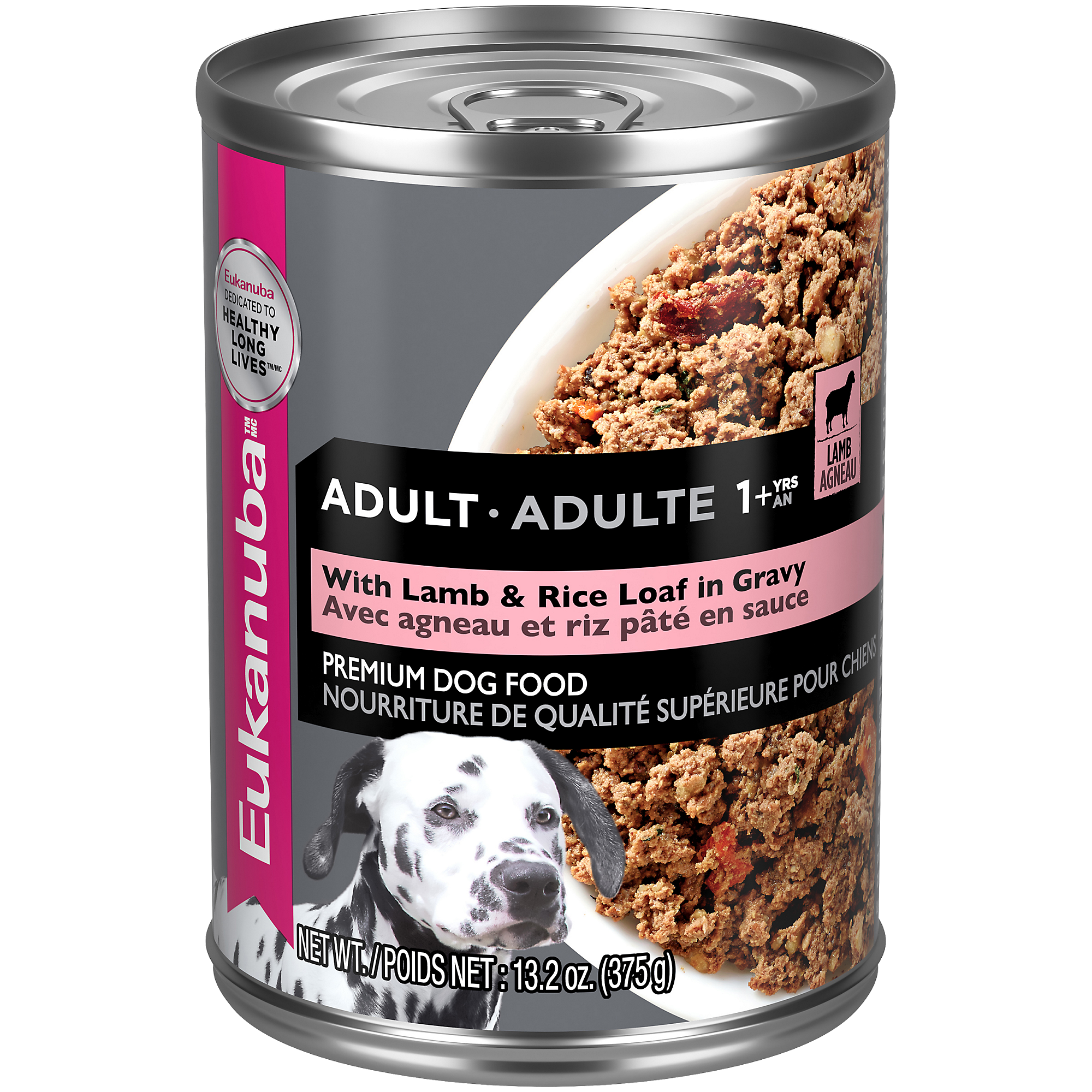 EUKANUBA™ Adult with Lamb & Rice Canned Dog Food, 13.2 oz, case of 12