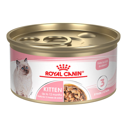 Royal Canin® Feline Health Nutrition™ Kitten Thin Slices In Gravy Canned Cat Food, 3 oz