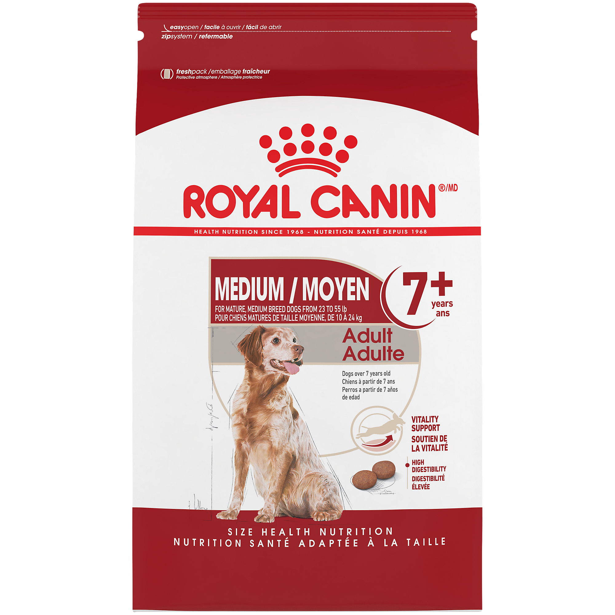 Royal Canin® Size Health Nutrition™ Medium Adult 7+ Dry Dog Food, 30 Lb