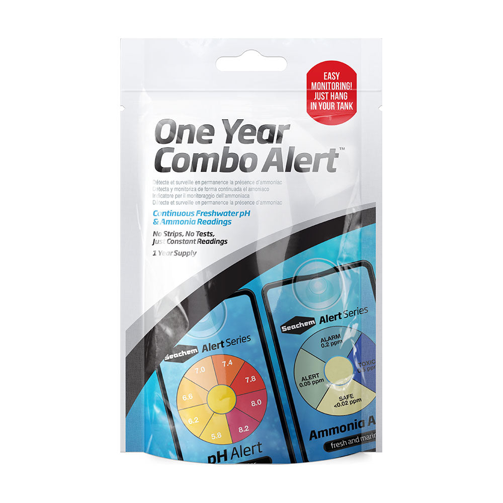 Seachem® One Year Alert Combo™ Seachem Sensor Technology