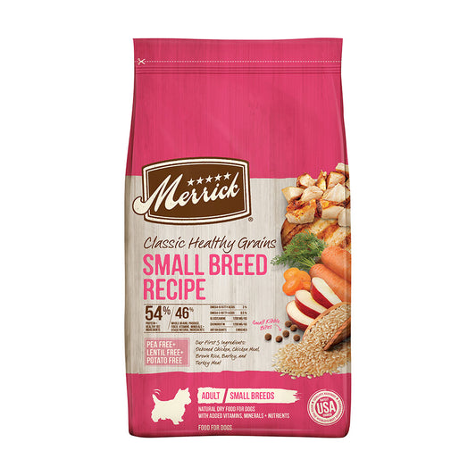 Merrick® Classic Healthy Grains Chicken Recipe Small Breed Dog Food 12 Lbs