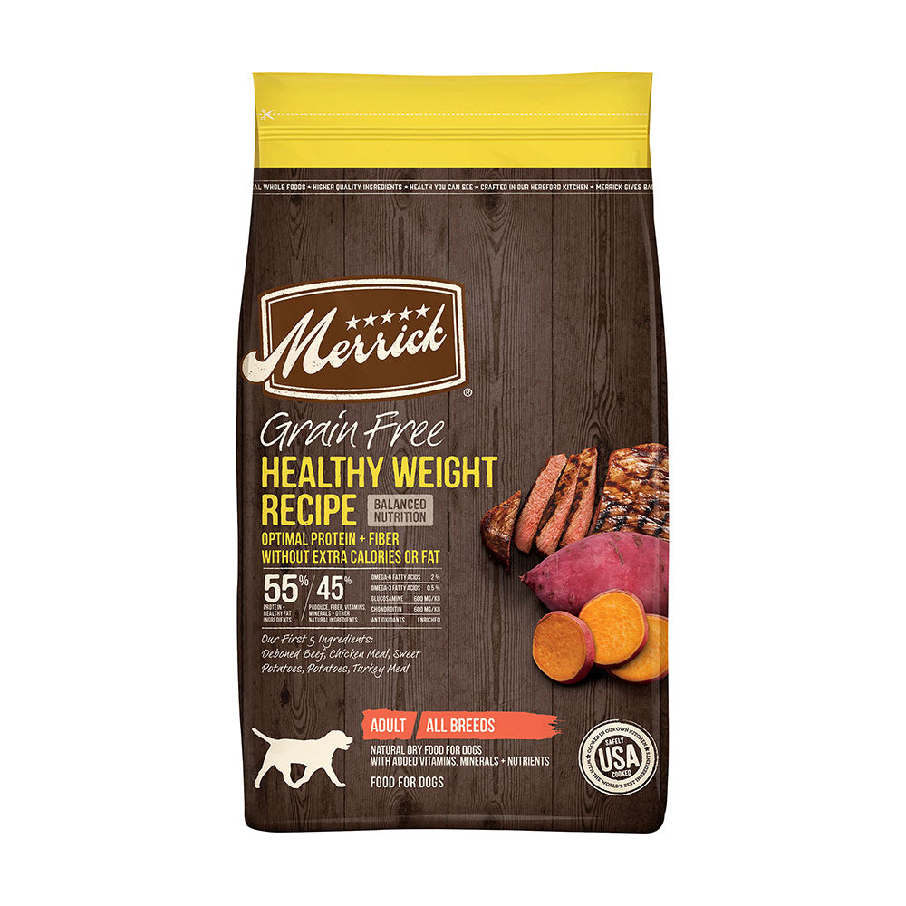 Merrick® Grain Free Healthy Weight Recipe Dry Dog Food, 4 Lbs