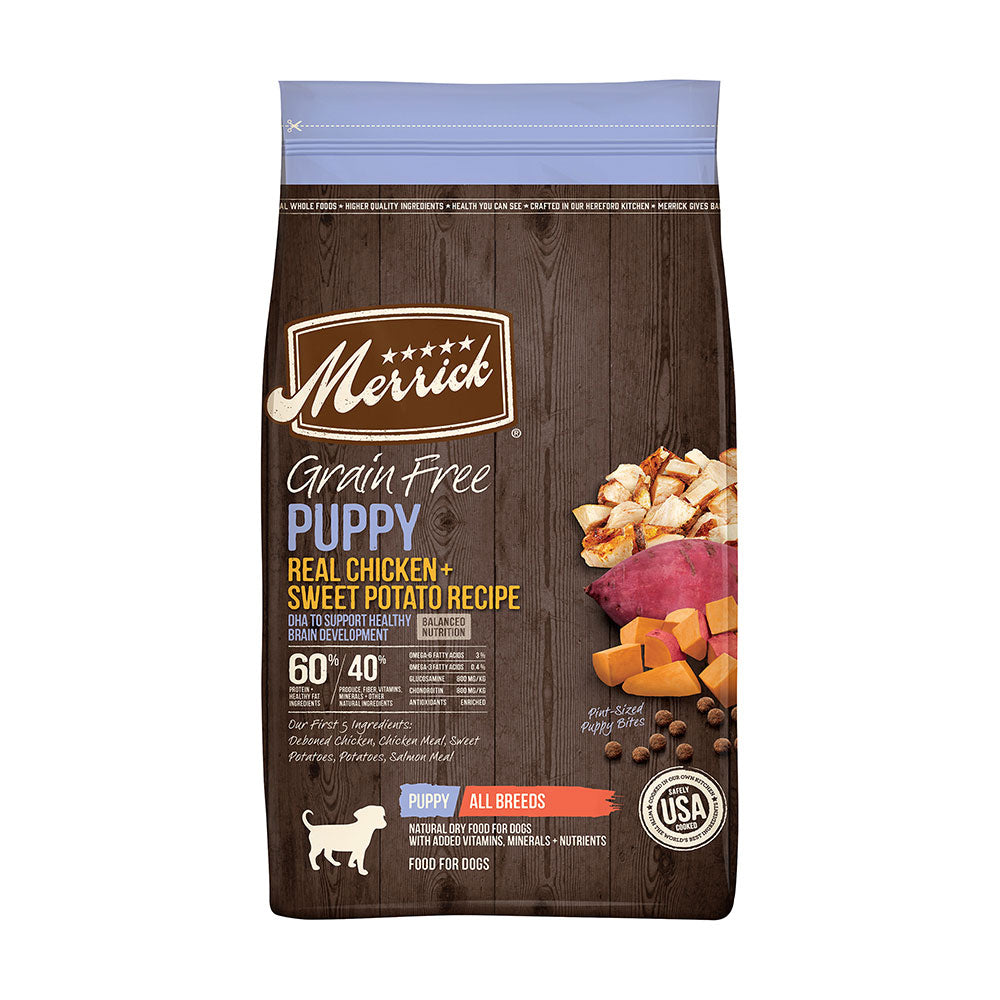 Merrick® Grain Free Real Chicken & Sweet Potato Puppy Recipe Dog Food 22 Lbs