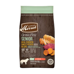 Merrick® Grain Free Real Chicken & Sweet Potato Recipe Senior Dog Food 10 Lbs