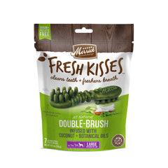 Merrick® Fresh Kisses™ Double Brush Infused with Coconut and Botanical Oils Large Dog Treats 11.5 Oz