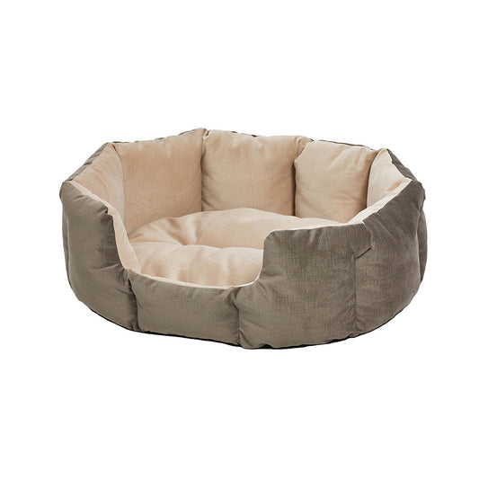 QuietTime® Medium Deluxe Tulip Bed Gray Color