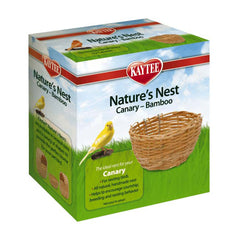 Kaytee® Nature's Nest Natural Bamboo for Canary 2.38 X 4.38 X 4.5 Inch