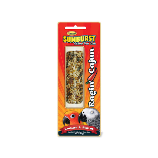 Higgins® Sunburst® Ragin’ Cajun Gourmet Treats Sticks for Conures & Parrots 2 Oz