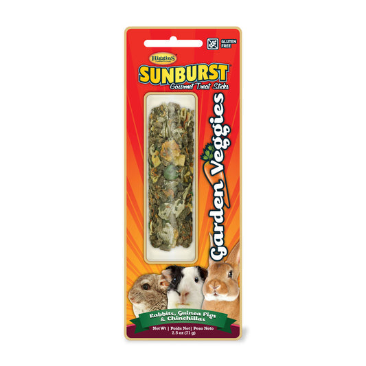 Higgins® Sunburst® Garden Veggies Gourmet Treats Sticks for Rabbit, Guinea Pig & Chinchilla 2.5 Oz