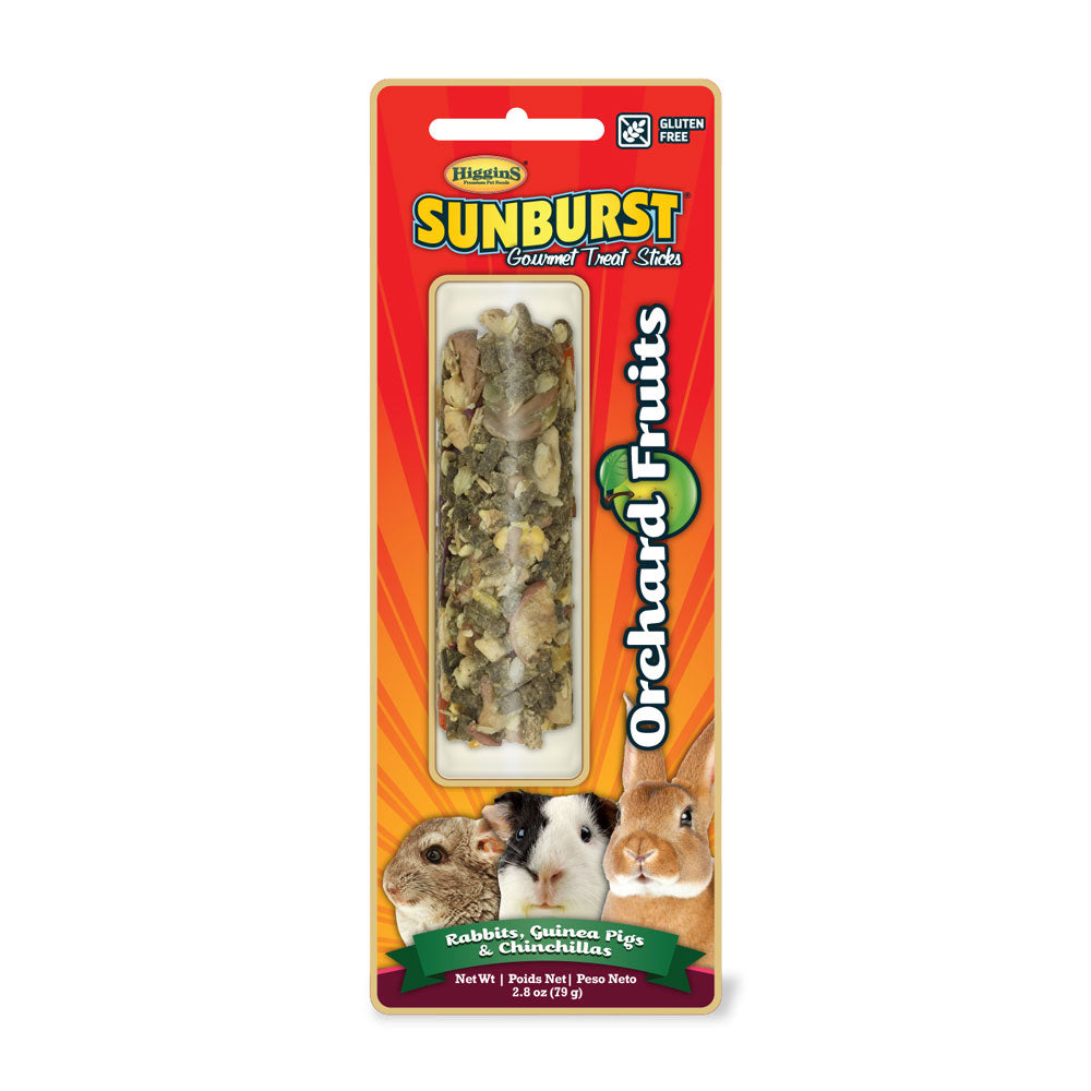 Higgins® Sunburst® Orchard Fruits Gourmet Treats Sticks for Rabbits, Guinea Pigs & Chinchillas 2.8 Oz