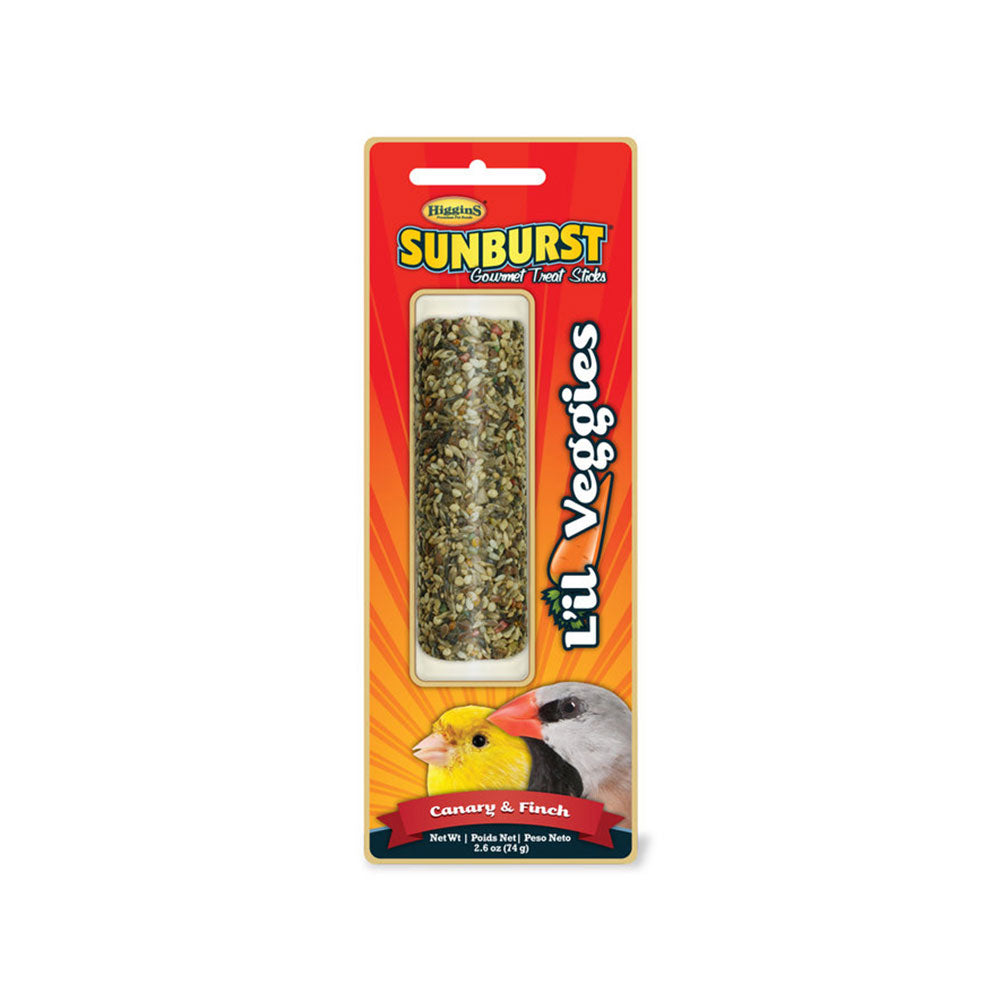 Higgins® Sunburst® L’il Veggies Gourmet Treats Sticks for Canary & Finch 2.6 Oz